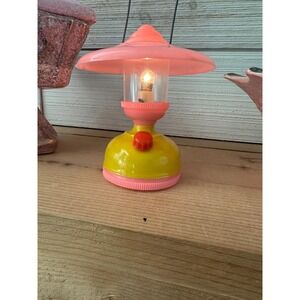 Vintage  NOS Plastic Battery Operated Toy Lamp  - Hong Kong